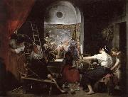 The Spinners or The Fable of Arachne Diego Velazquez